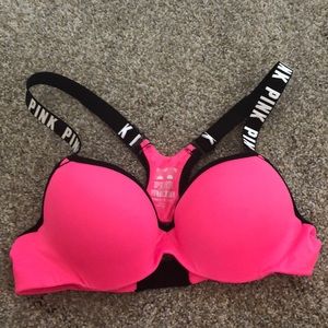 Victoria’s Secret Pink Push Up Sports Bra Size S